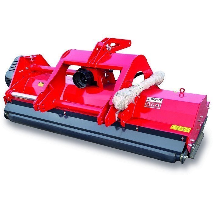 Broyeur à fléaux avant-arrière avec déport latéral hydraulique